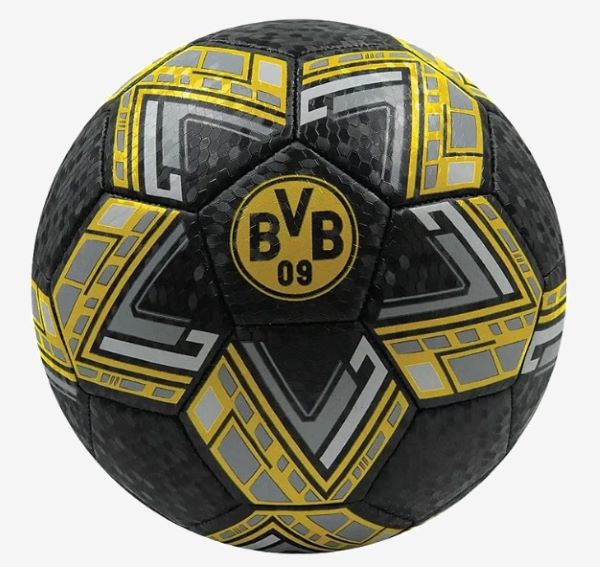(Mis 5) Pallone BVB Borussia Dortmund Star Hexagonal (Nero/Giallo)…x